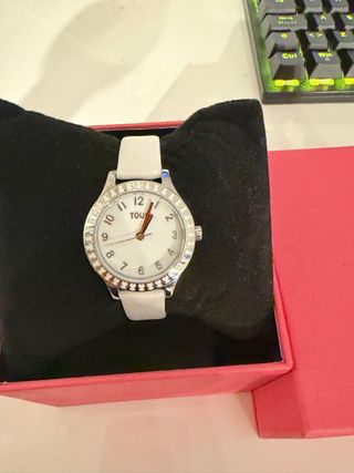 Reloj Tous Blanco y Plateado