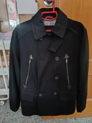 Abrigo hombre Emilio Tucci negro