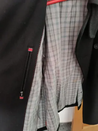 Abrigo hombre Emilio Tucci negro