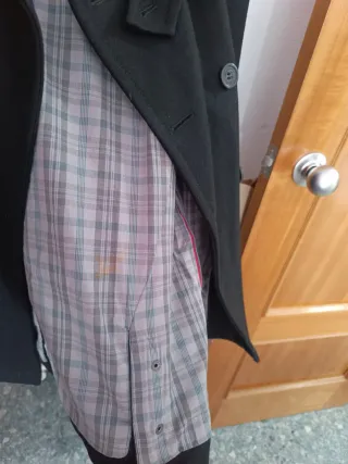 Abrigo hombre Emilio Tucci negro