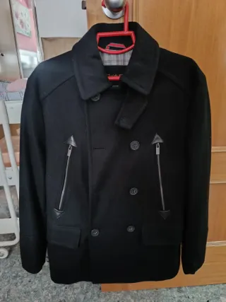 Abrigo hombre Emilio Tucci negro