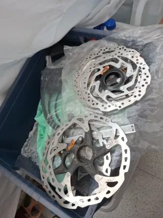 Discos Shimano SM-RT67M y SM-RT10M