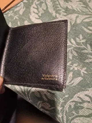 Portafoglio Valextra nero