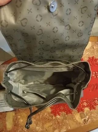 Zaino Soprani donna oro/argento