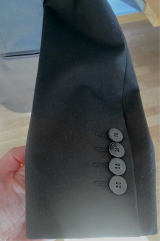 Traje de etiqueta negro hombre