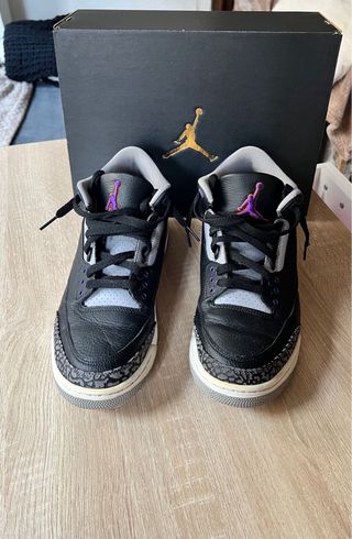 Air Jordan Retro 3 Court Purple