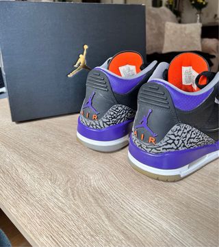 Air Jordan Retro 3 Court Purple