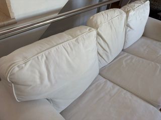 Sofá Ikea 3 plazas desenfundable blanco