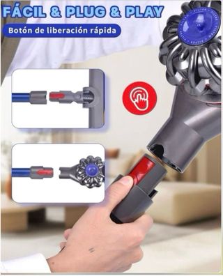 Tubo Extensión Aspiradora DYSON V8 V10 V11 V15