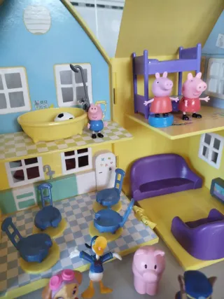 Casa Peppa Pig con figuras