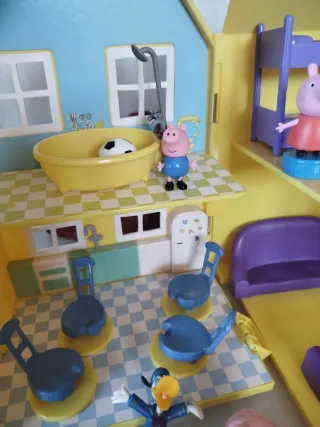 Casa Peppa Pig con figuras