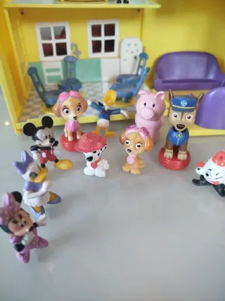 Casa Peppa Pig con figuras