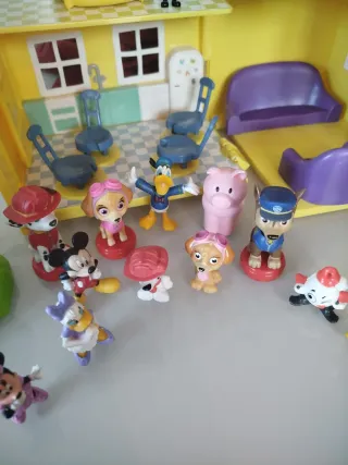 Casa Peppa Pig con figuras