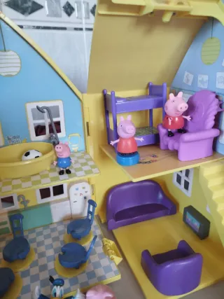 Casa Peppa Pig con figuras