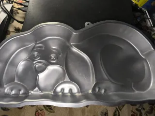 Stampo torta cane in metallo