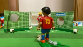 Futbolín Playmobil