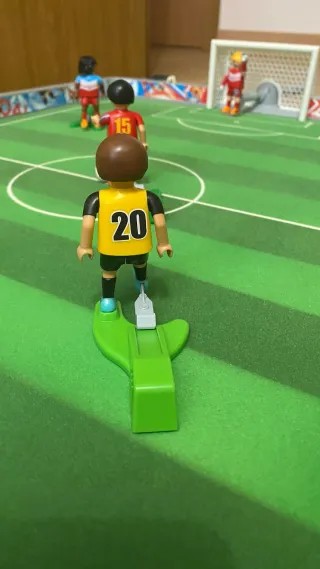 Futbolín Playmobil