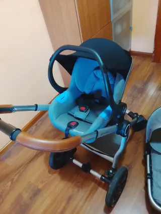 Cochecito bebé 3 en 1 como nuevo