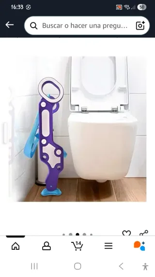 Adaptador Baño Infantil ATAA Jarly Azul