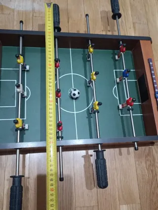 Futbolín de mesa pequeño