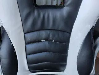 Silla Gaming Negra y Blanca