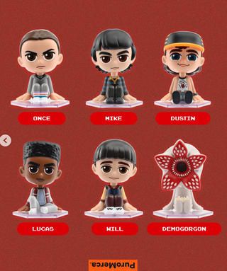 Colección Stranger Things McDonald's Completa
