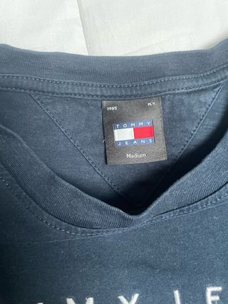 Camiseta Tommy Jeans Hombre Azul