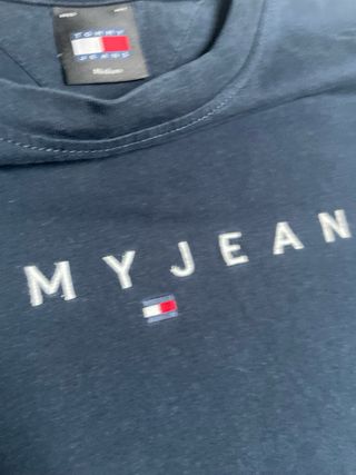 Camiseta Tommy Jeans Hombre Azul