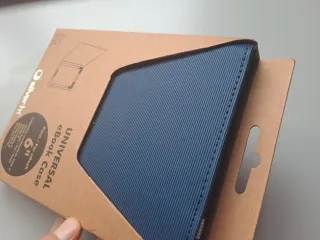 Funda empaquetada Universal eBook 6 Azul NUEVA