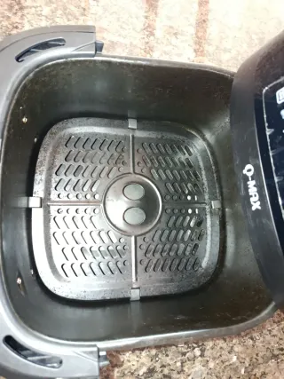 Freidora de aire Q-MAX negra 5'5l