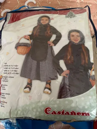 Disfraz Castañera Guirma Tallas 3-12 años