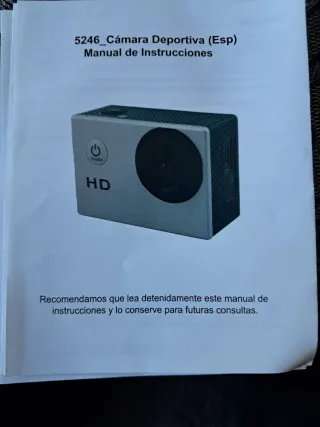 Cámara Deportiva Komir HD