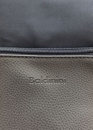 Borsa borsello tracolla uomo Baldinini pelle blu