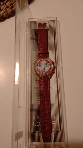 Swatch Chrono Windmill SCK103 AG 1992 Nuovo Raro