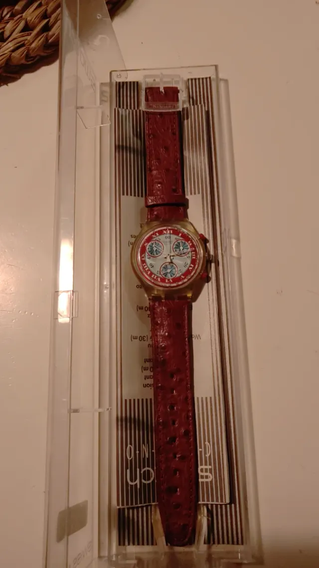 Swatch Chrono Windmill SCK103 AG 1992 Nuovo Raro