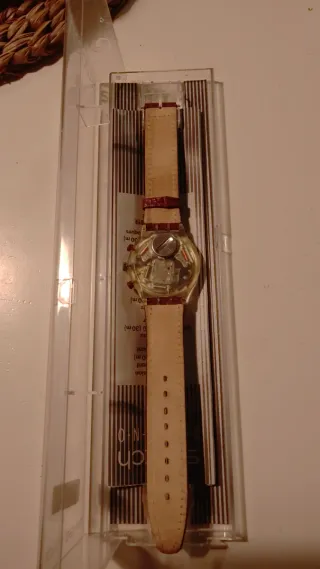 Swatch Chrono Windmill SCK103 AG 1992 Nuovo Raro