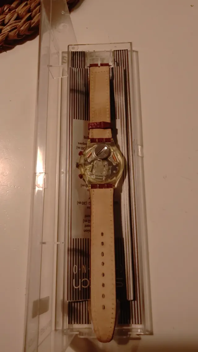 Swatch Chrono Windmill SCK103 AG 1992 Nuovo Raro