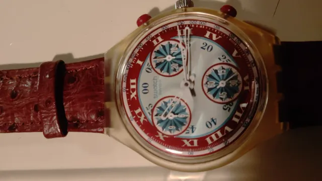 Swatch Chrono Windmill SCK103 AG 1992 Nuovo Raro