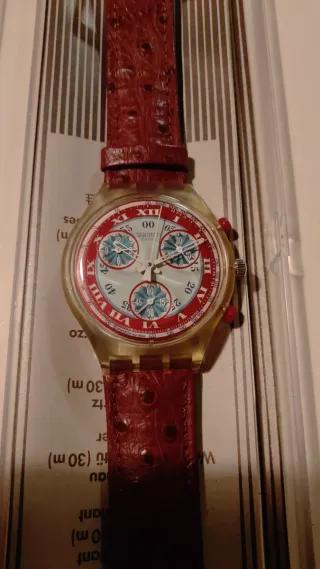 Swatch Chrono Windmill SCK103 AG 1992 Nuovo Raro
