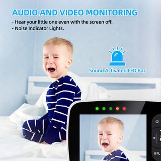 ¡¡¡-51%!!! | BURNNOVE ‎SM35 - Cámara Vigilabebés