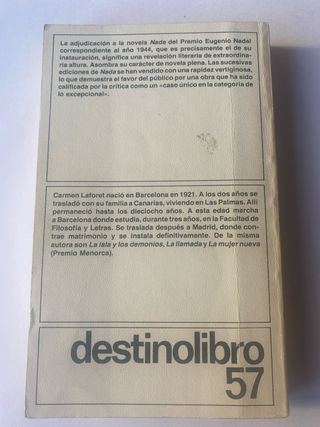 Nada de Carmen Laforet