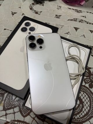 iPhone 13 Pro Max Plata/Blanco