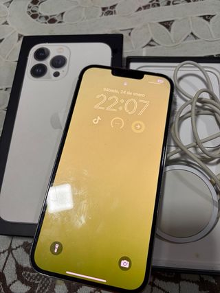 iPhone 13 Pro Max Plata/Blanco