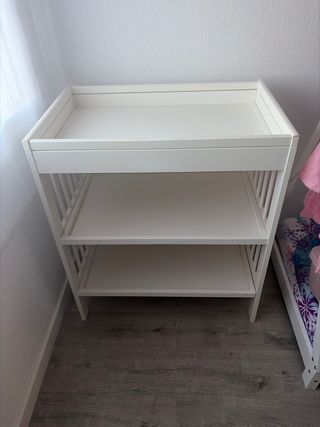 Cambiador Bebé IKEA Blanco