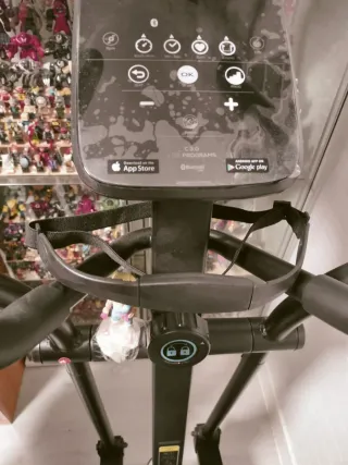 Bicicleta Elíptica Negra Domyos e-shape + 09