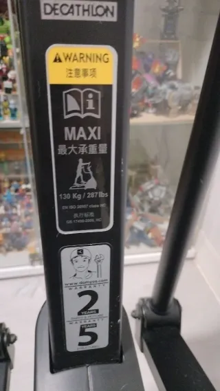 Bicicleta Elíptica Negra Domyos e-shape + 09