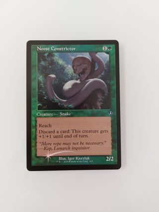Noose Constrictor 415 Foil - Innistrad Remastered