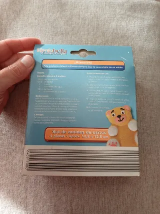 4 Moldes Ositos Variabella.