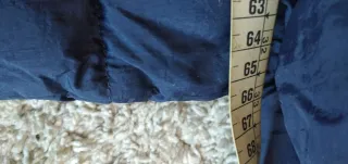 Chaqueta larga acolchada hombre