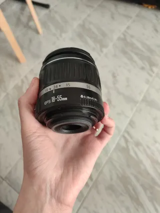 Objetivo Canon Zoom EF-S 18-55mm f/3.5-5.6 II